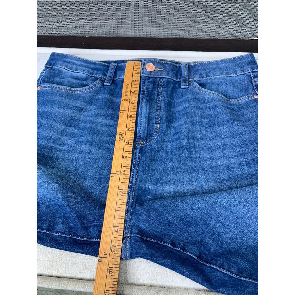Lauren Conrad Womens Size 12 Blue Skinny Fit Denim Jeans - Picture 5 of 10